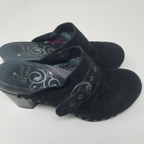 DANSKO CLOG STYLE SHOE. BLACK. SIZE EURO 37. - Picture 8 of 16